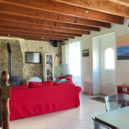Maison de Bourg avec Jardin, 7km Plage, 5 Couchages, Wifi - FR-1-336-137 *